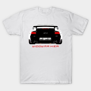 Shift Shirts Black Widow – Porsche 911 996 GT2 Inspired Unisex T-Shirt T-Shirt